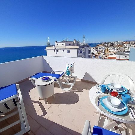 Mira Atlantico 13- Terraco Com Vista Mar E Cidade, Wifi, 80Mt Praia Quarteira Exterior photo
