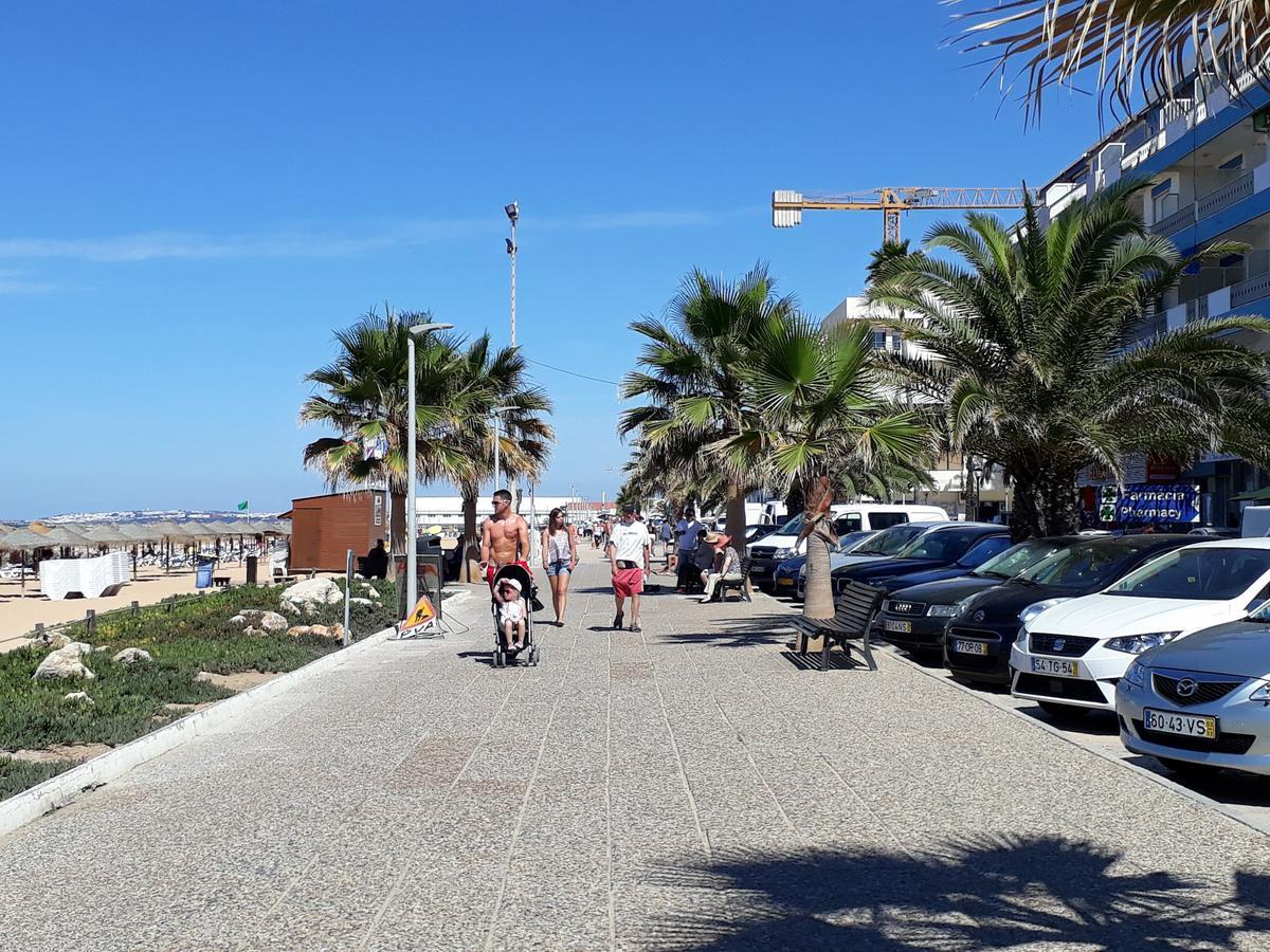 Mira Atlantico 13- Terraco Com Vista Mar E Cidade, Wifi, 80Mt Praia Quarteira Exterior photo