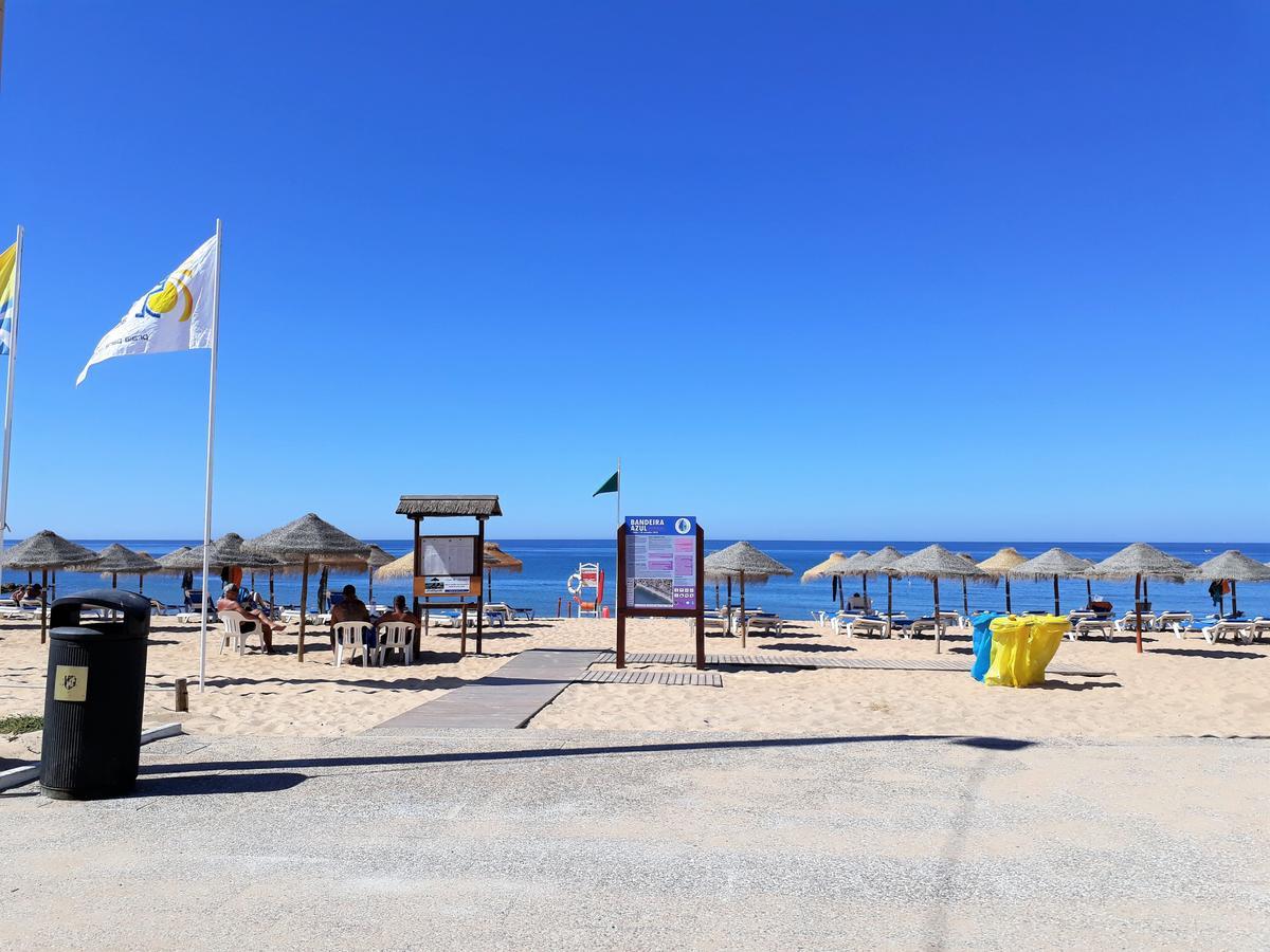 Mira Atlantico 13- Terraco Com Vista Mar E Cidade, Wifi, 80Mt Praia Quarteira Exterior photo